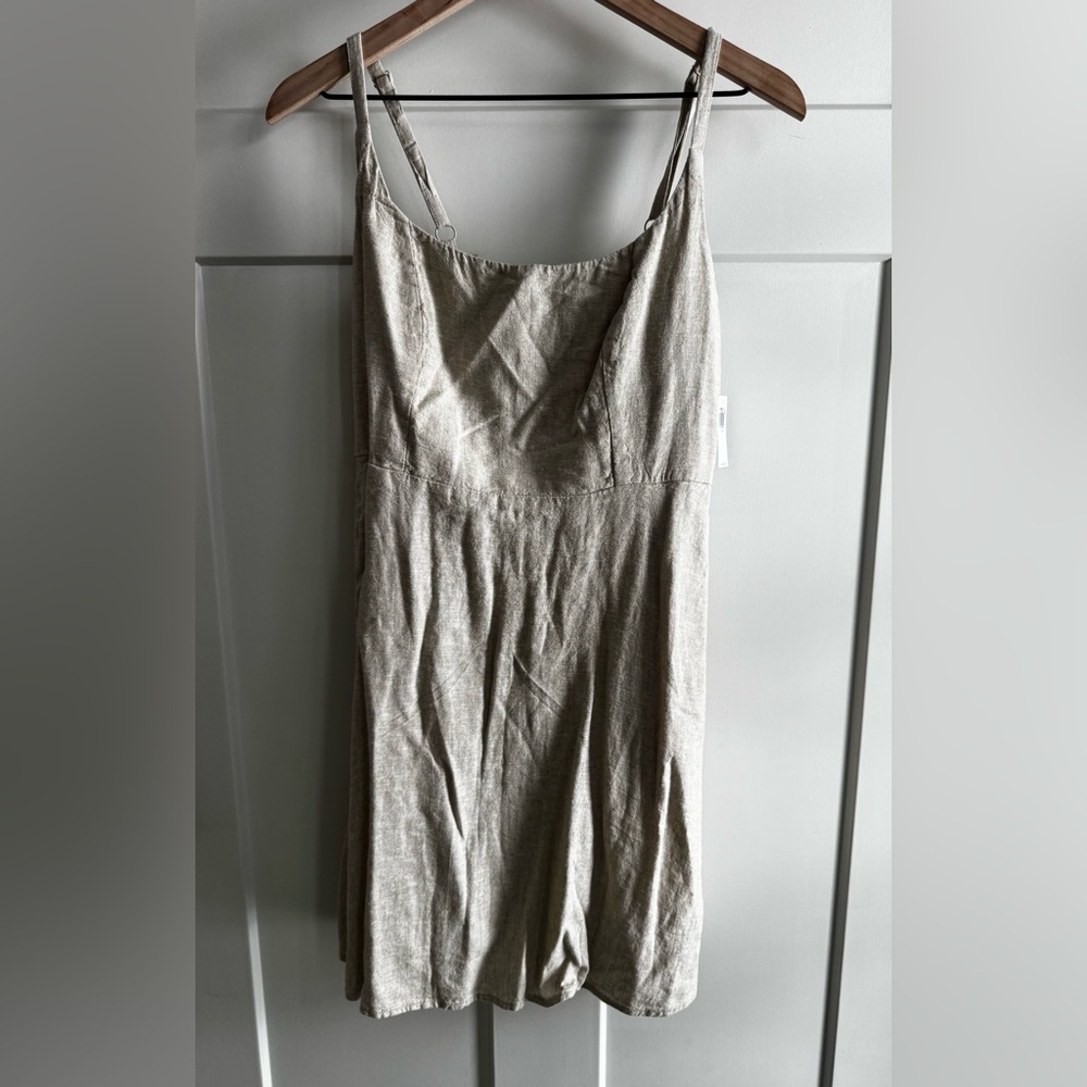 Old Navy linen dress NWT